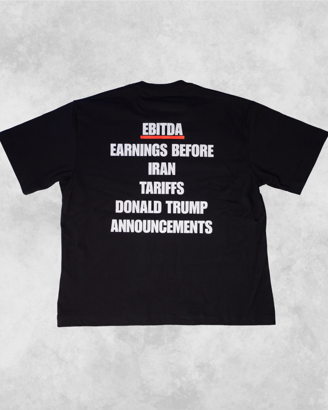 EBITDA T-shirt (Black)