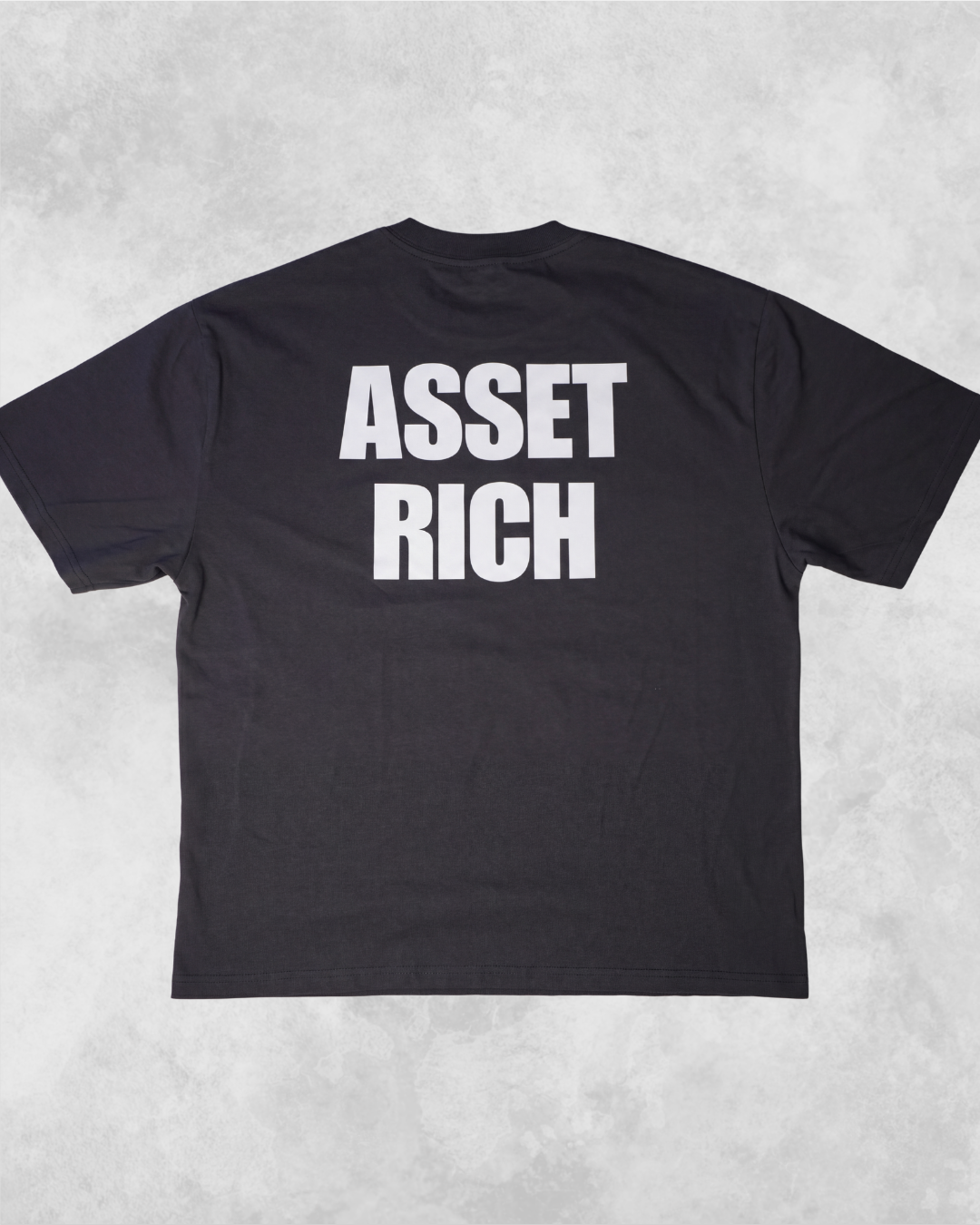 Asset Rich T-shirt (Faded Black)